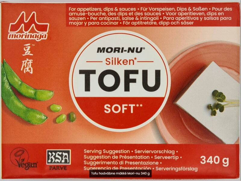 Tofu hodvábne mäkké Mori-nu 340 g