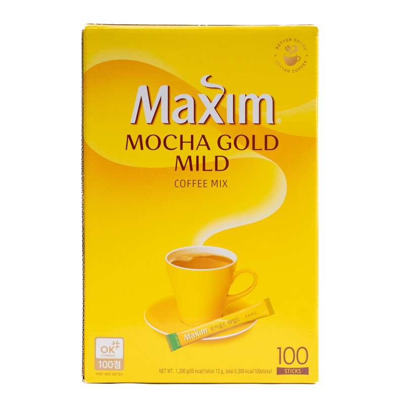 Káva kórejská mix mocha gold 12g x 100