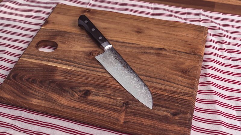Japonský nôž Santoku TAKAYUKI 170mm