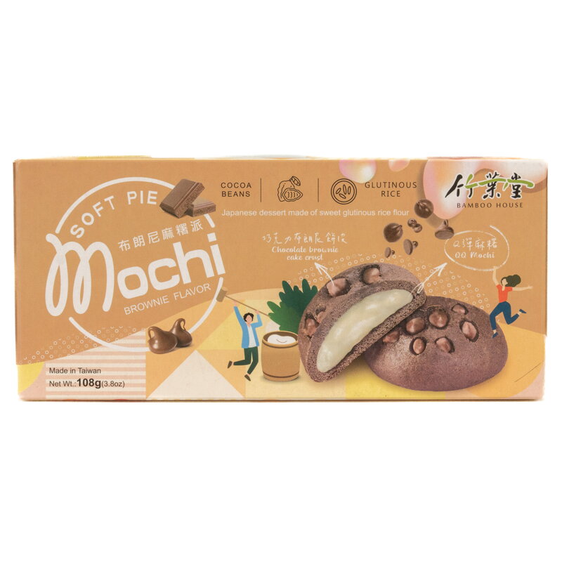 Koláčiky ryžové Mochi Brownie Soft Pie 108g