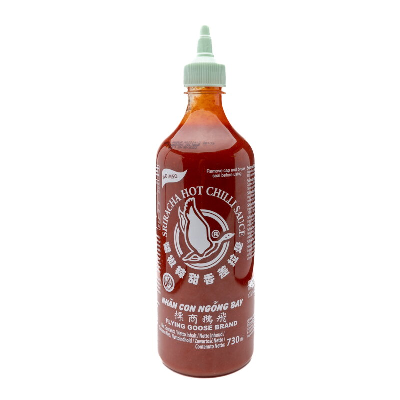 Čili omáčka Sriracha bez glutamanu FGB 730ml