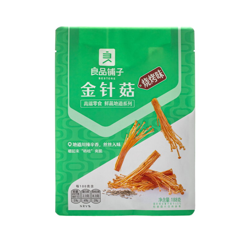 Huby Enoki ochutené 188g
