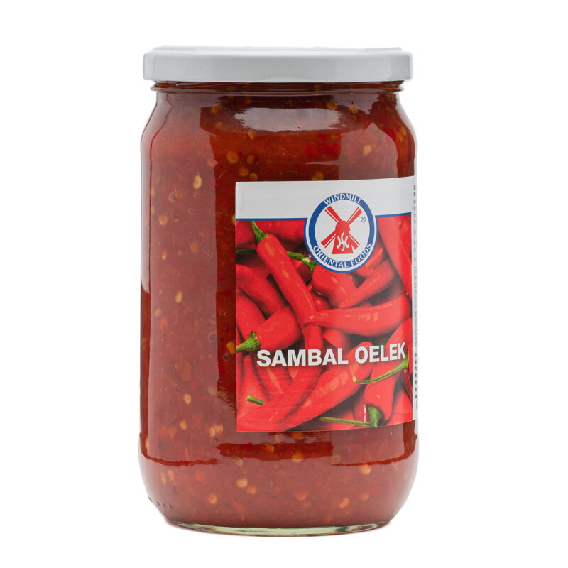 Čili pasta Sambal Oelek VVMILL 750g