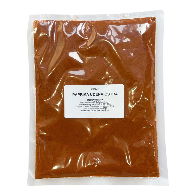 Paprika udená ostrá 100g