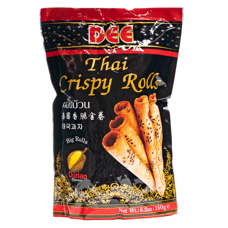 Thajské chrumkavé rolky Durian 150g
