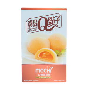 Koláčiky ryžové Mochi broskyňové 104 g