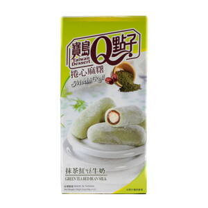 Koláčiky ryžové Mochi zel. čaj a červená fazuľa 150g